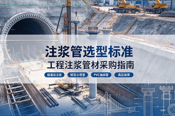 肇源注浆管选型标准
