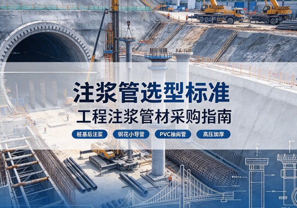 肇源注浆管选型标准